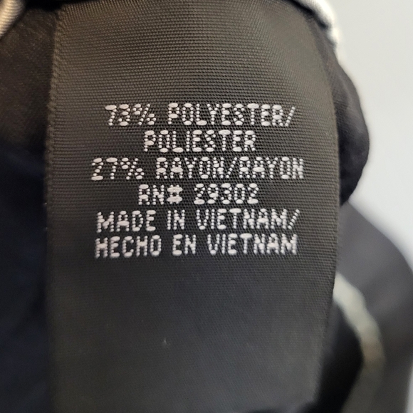 J. Ferrar Men's Black Dress Pants with Pressed Creases W32 x L30 - Picture 5 of 6